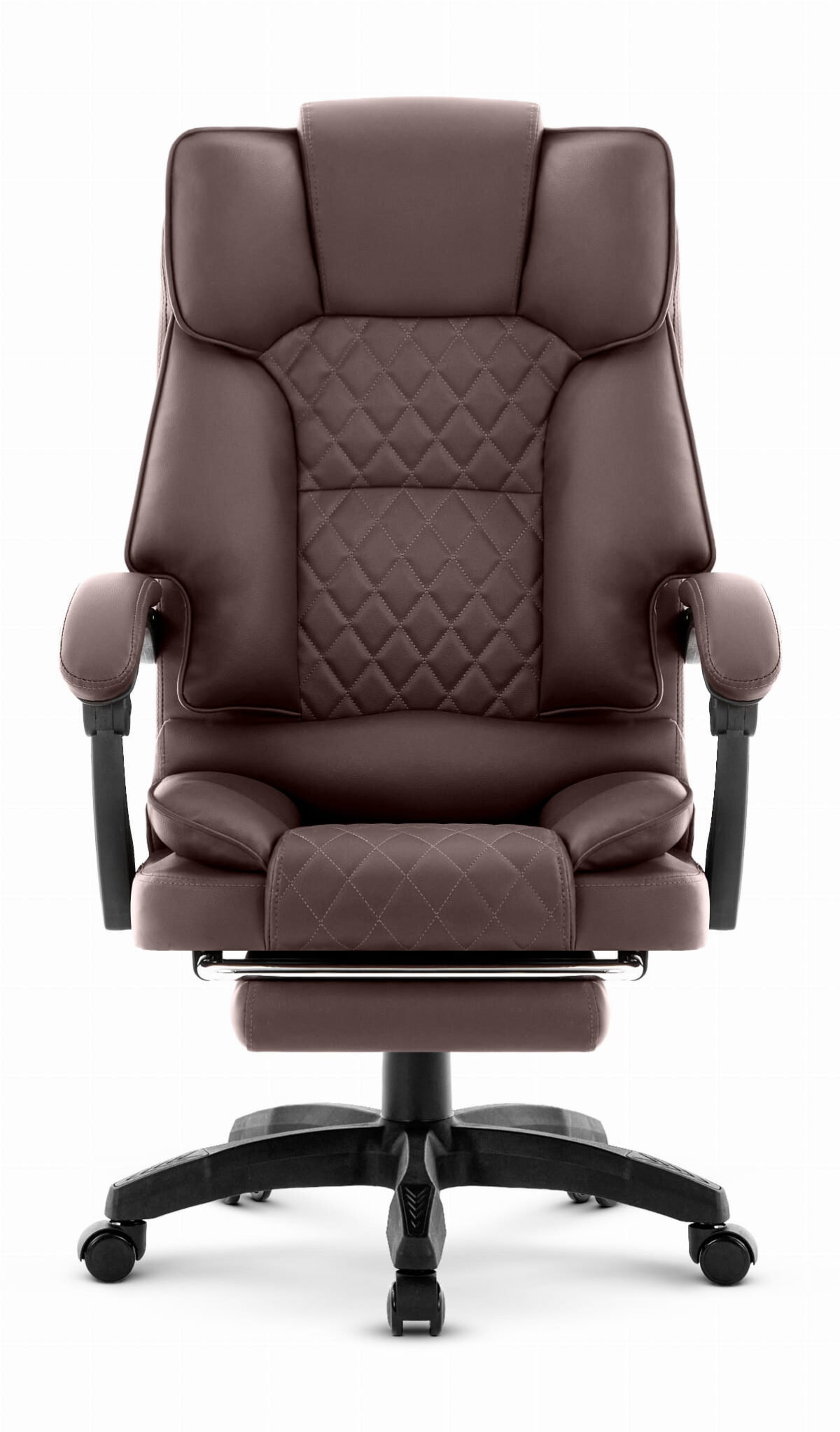 Офісне крісло Hell's Chair HC-1031 Brown екошкіра - Зображення 3
