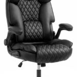Офісне крісло Hell's Chair HC-1033 Black екошкіра