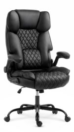 Офісне крісло Hell's Chair HC-1033 Black екошкіра