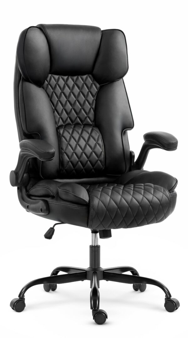 Офісне крісло Hell's Chair HC-1033 Black екошкіра