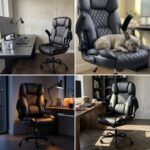 Офісне крісло Hell's Chair HC-1033 Black екошкіра - Зображення 8