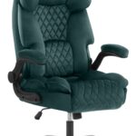 Офісне крісло Hell's Chair HC-1033 Green тканина
