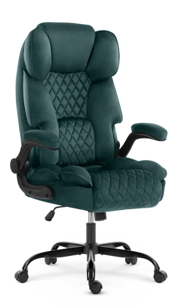 Офісне крісло Hell's Chair HC-1033 Green тканина