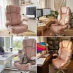 Офісне крісло Hell's Chair HC-1033 Pink тканина - Зображення 7