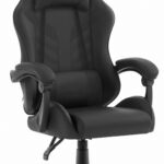 Геймерське крісло Hell's Chair HC-1007 Black тканина
