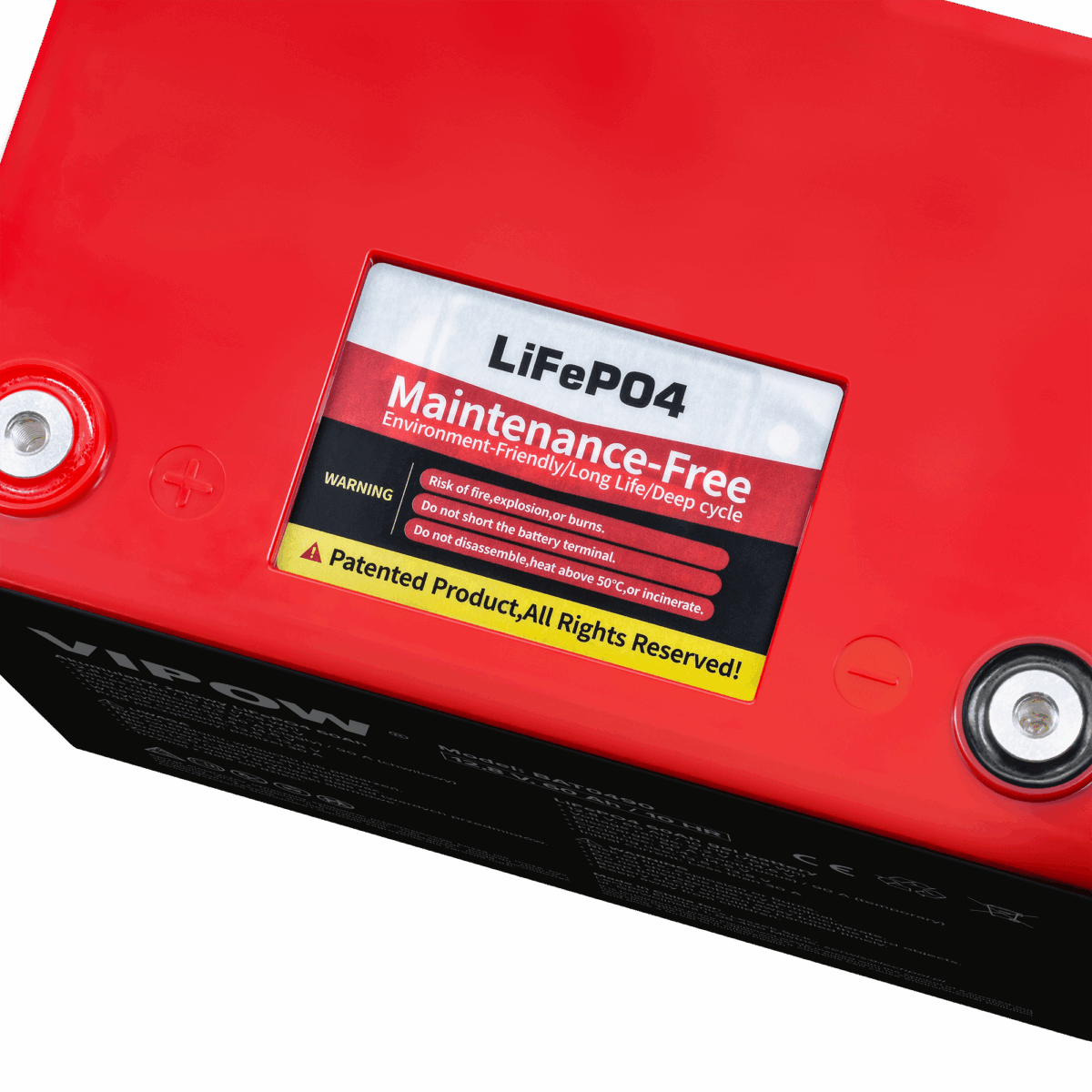 Акумулятор VIPow BAT0490 LiFePO4 60Ah з BMS - Зображення 2
