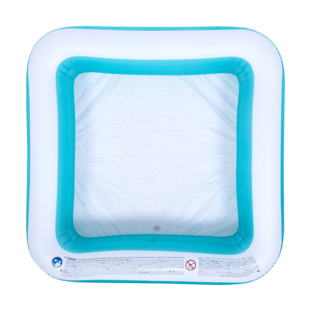 Квадратний садовий басейн SunClub 145x145x45 см 287 л ПВХ - Зображення 6