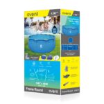 Каркасний басейн Avenli 17802EU круглий 457x122 см з насосом та сходами - Зображення 9