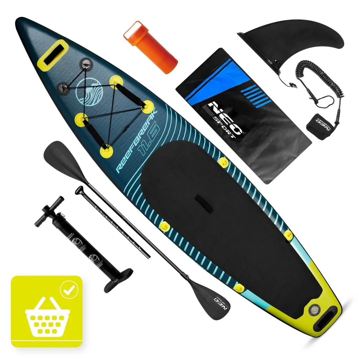 SUP дошка Neo-sport 170310 Reefbreak 11.6 350 см - Зображення 3
