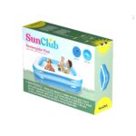 Великий надувний садовий басейн SunClub 200x150x50 см з місткістю 468 л - Зображення 16