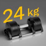 Регульовані чавунні гантелі Rebel Active 24 кг з кроком 2 кг для дому - Зображення 5