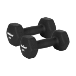 Гантелі HEX Rebel ACTIVE 2x6 кг з неопреновим покриттям, чавунні