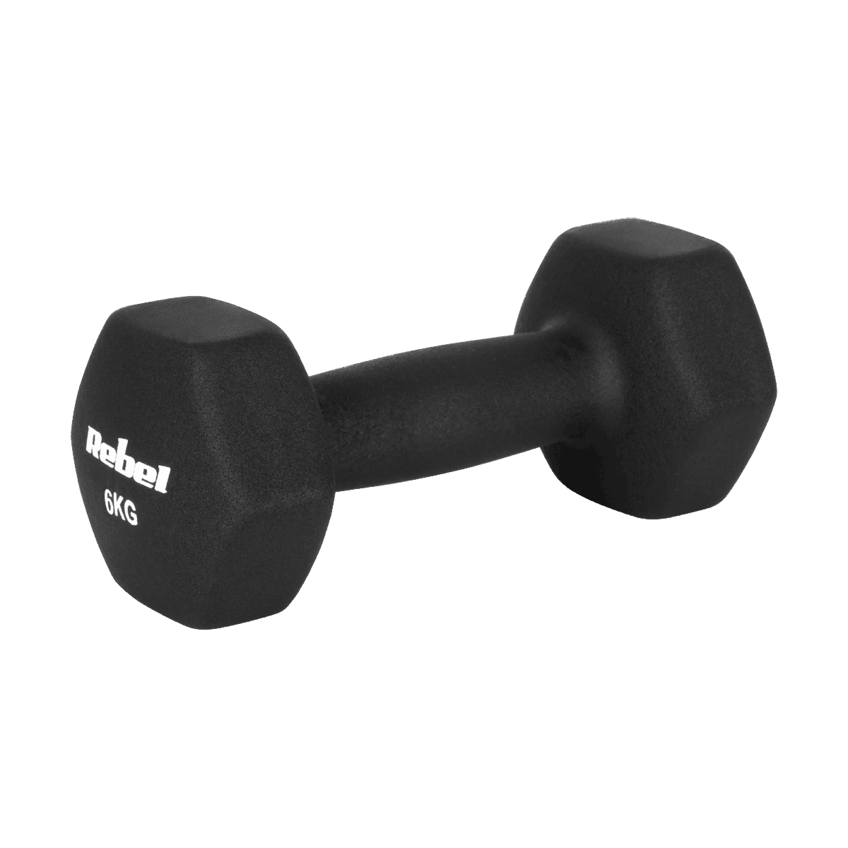 Гантелі HEX Rebel ACTIVE 2x6 кг з неопреновим покриттям, чавунні - Зображення 3