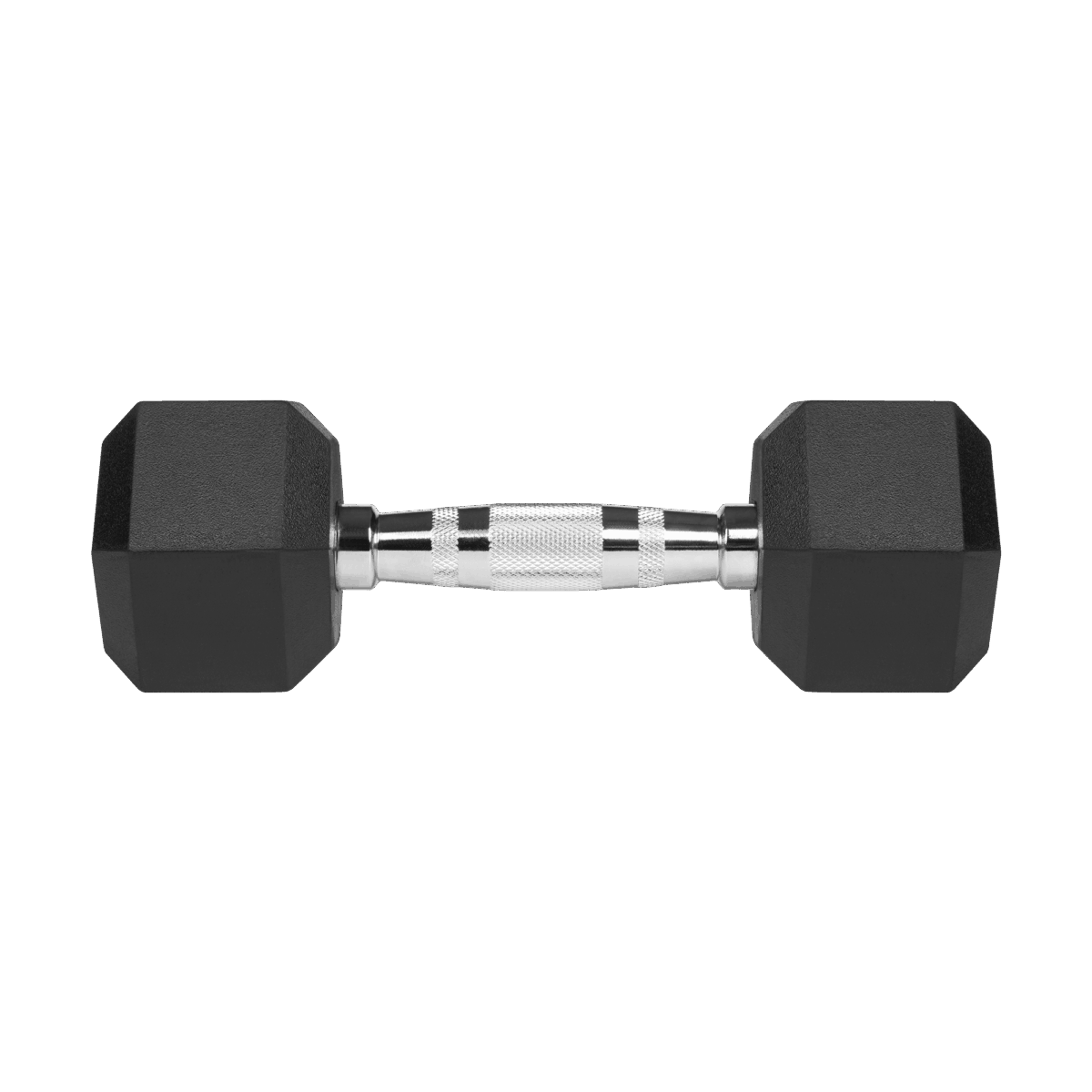 Гумовані гантелі HEX Rebel 2x4 кг чавунні для силових тренувань - Зображення 4