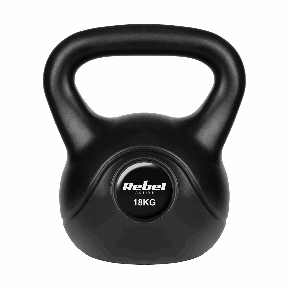 Гіря бітумінозна Rebel RBA-2319 ACTIVE 18 кг для силових тренувань - Зображення 2
