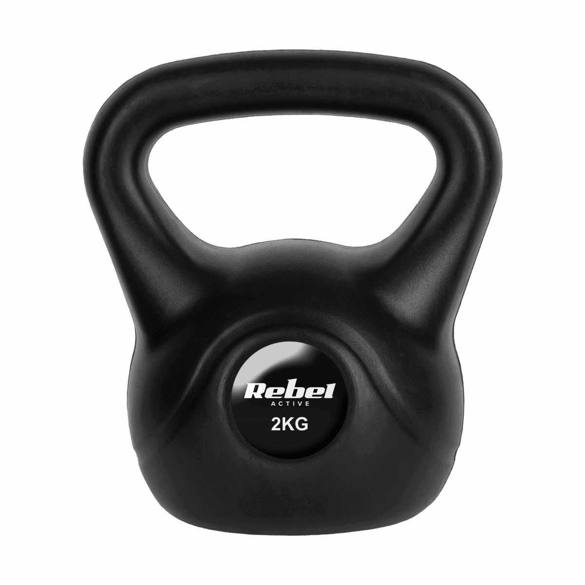 Гиря бітумінозна Rebel RBA-2311 ACTIVE 2 кг для ефективних силових тренувань - Зображення 2