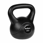 Гіря бітумінозна Rebel ACTIVE 20 кг з ПВХ покриттям і ергономічною ручкою