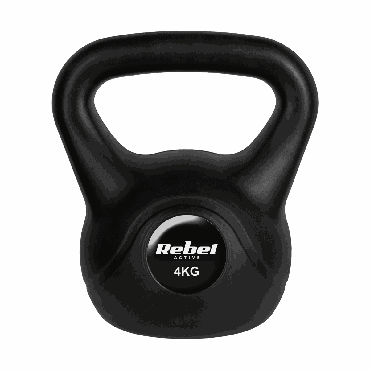 Гиря бітумінозна Rebel RBA-2312 ACTIVE 4 кг для силових тренувань - Зображення 2