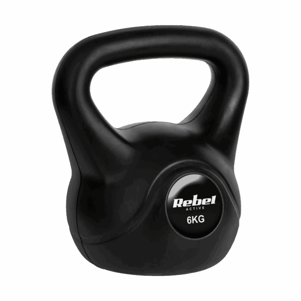 Гиря бітумінозна Rebel Active 6 кг для силових тренувань