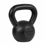 Чавунна гиря Rebel Active 10 кг з ергономічною ручкою та плоским дном