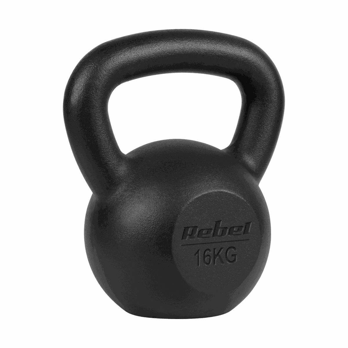 Чавунна гиря Rebel Active 14 кг з ергономічною ручкою для силових тренувань - Зображення 3