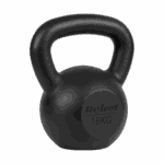 Гиря чавунна Rebel Active 18 кг із ергономічною ручкою та плоским дном