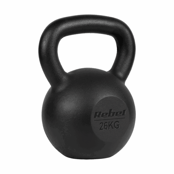 Чавунна гиря Rebel Active 26 кг для силових тренувань