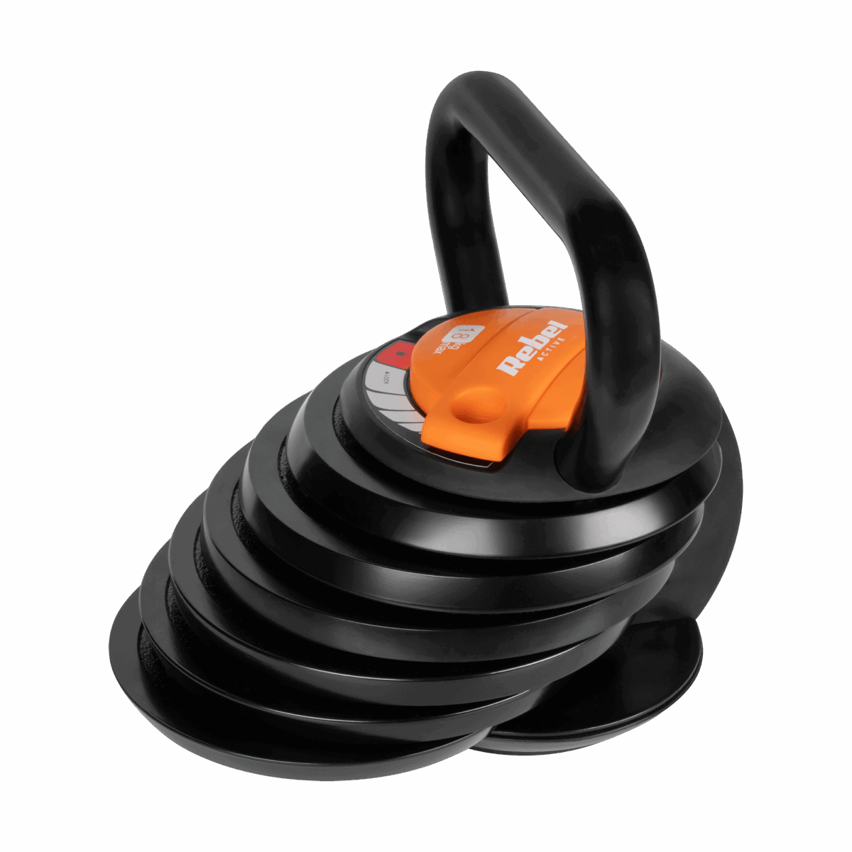 Чавунна гиря Rebel Active 18 кг з автоматичним регулюванням ваги - Зображення 2