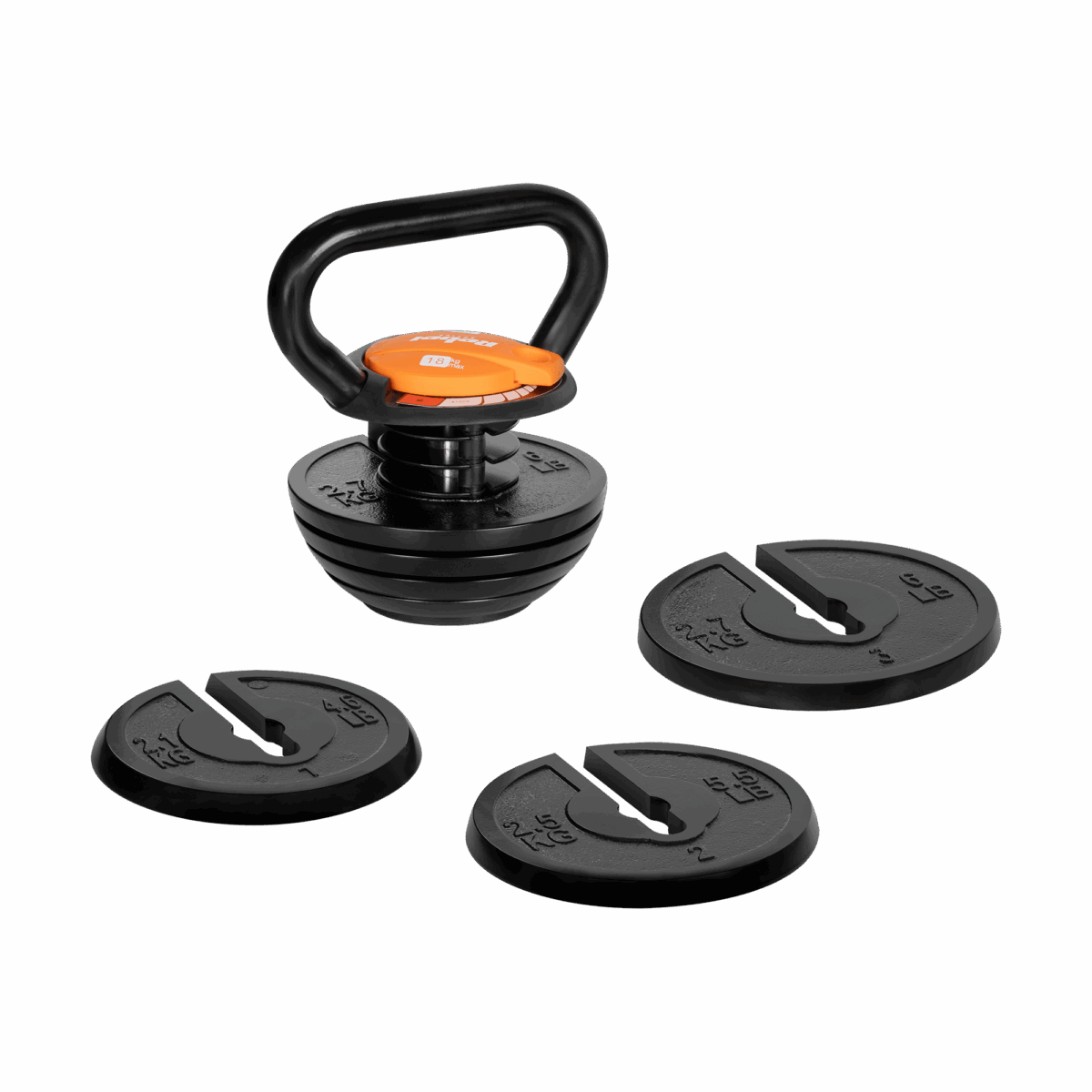 Чавунна гиря Rebel Active 18 кг з автоматичним регулюванням ваги - Зображення 3