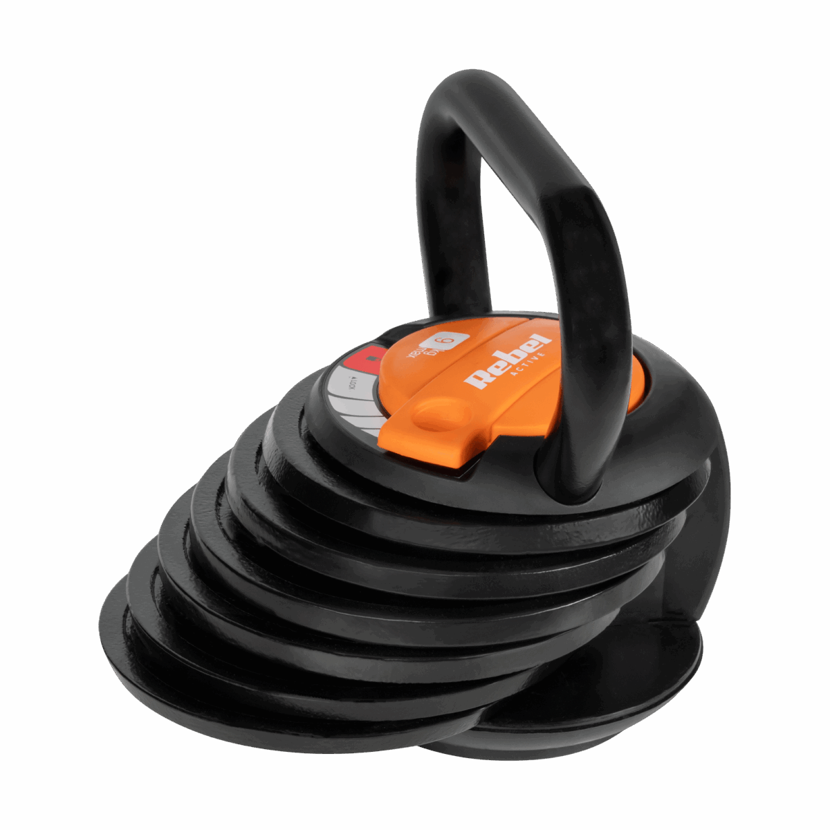 Чавунна гиря Rebel Active 9 кг з автоматичним регулюванням ваги - Зображення 2