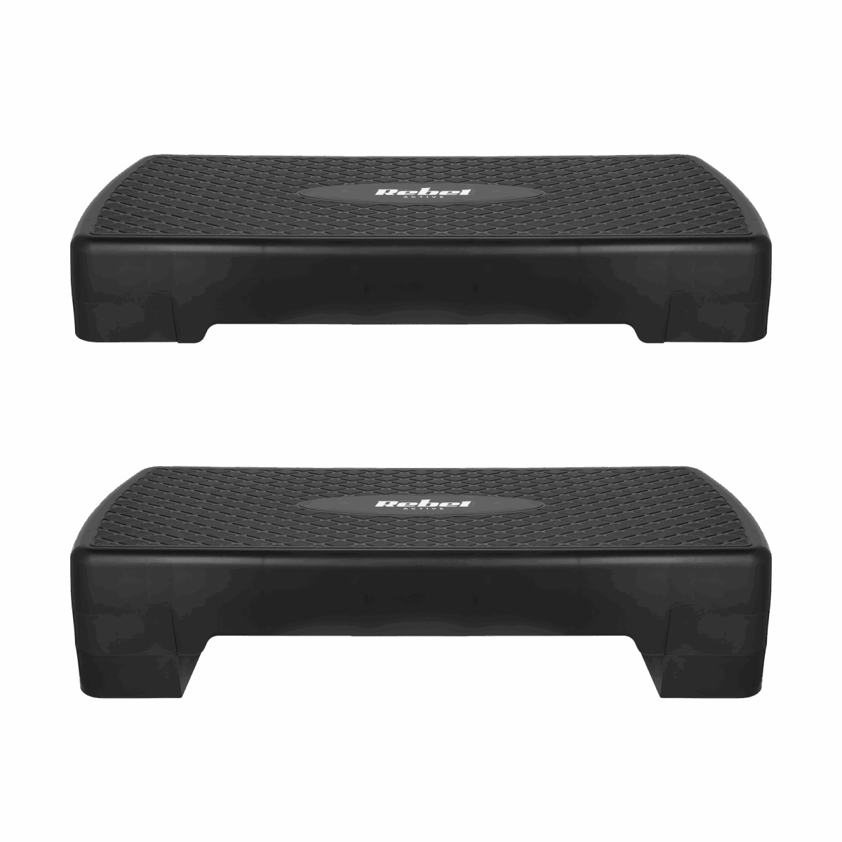Степ-платформа REBEL ACTIVE RBA-3228-BK 2 рівні, 68 см, чорний - Зображення 5