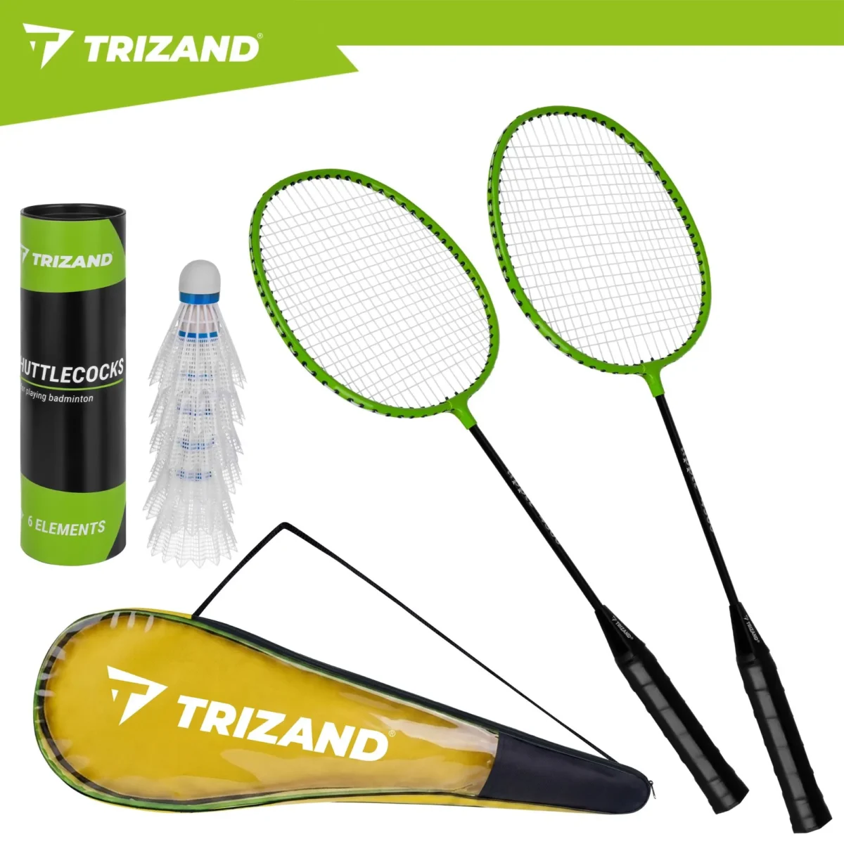 Набір для бадмінтону Trizand 9 елементів з чохлом - Зображення 5