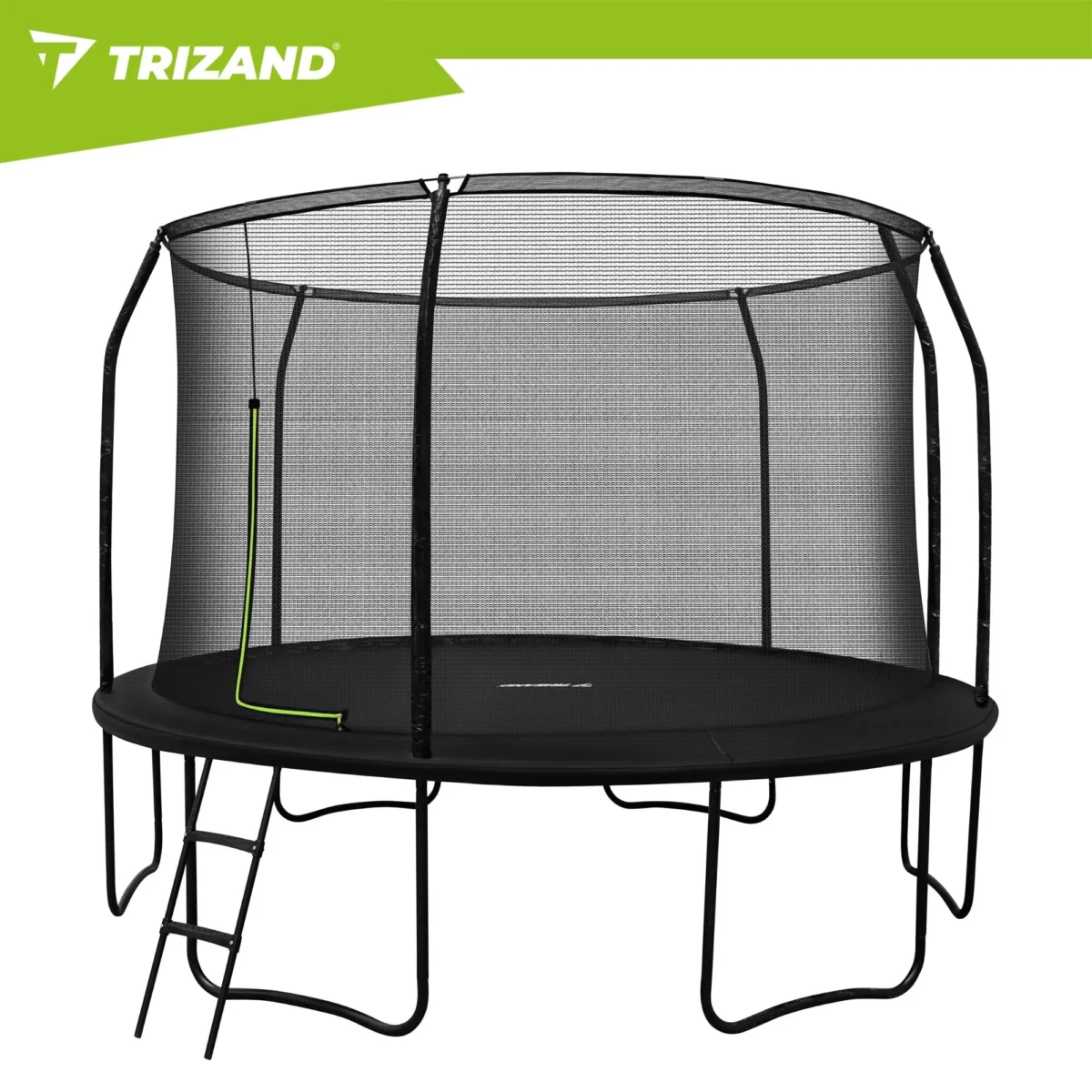 Батут Trizand 366 см з сіткою, драбинкою 150 кг - Зображення 5