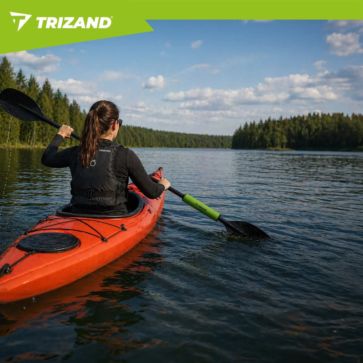 Страхувальний поплавок для весла SUP Trizand 27777 33 см - Зображення 7