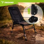 Стілець рибальський Trizand складний регульований 120 кг - Зображення 6