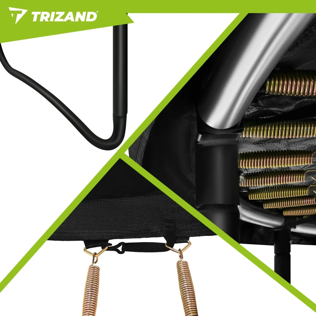 Батут Trizand 366 см з сіткою, драбинкою 150 кг - Зображення 4