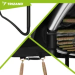 Батут Trizand 366 см з сіткою, драбинкою 150 кг - Зображення 4