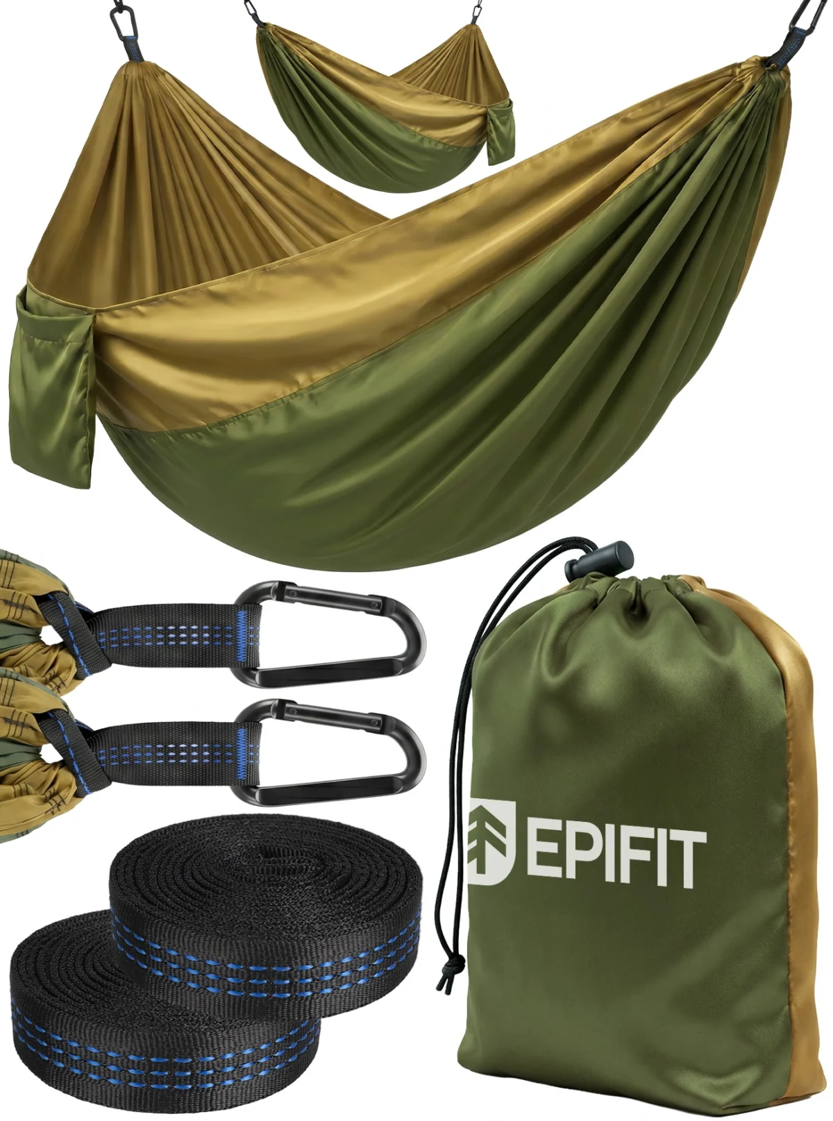 Гамак туристичний EPIFIT CALM300 114261. двомісний.  до 200 кг - Зображення 2
