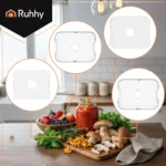 Сушарка для грибів, фруктів та овочів Ruhhy 25928 з LCD-дисплеєм та таймером - Зображення 5
