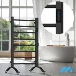 Електричний обігрівач для ванної Maltec BH200W-BL 112043 200 Вт, з LCD-дисплеєм - Зображення 3