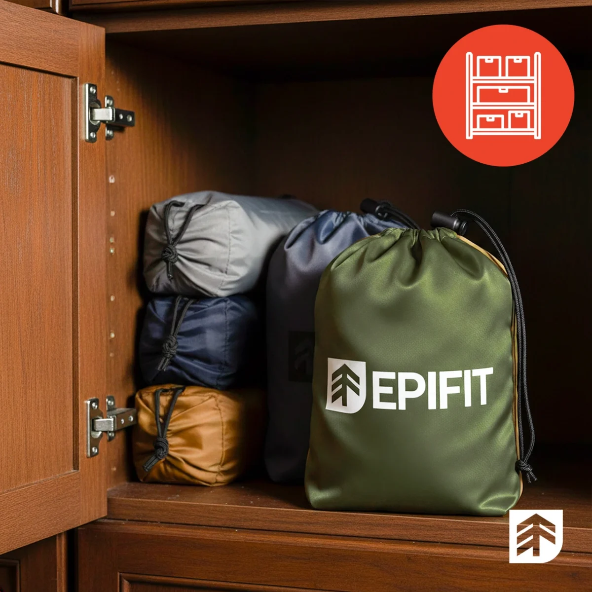 Гамак туристичний EPIFIT CALM300 114261. двомісний.  до 200 кг - Зображення 10