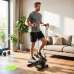 Степпер Scoopes BodyStep 114928 з еспандерами та LCD-дисплеєм