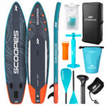 Надувна дошка SUP сапбордингу Scoopes LAGO 350см до 180 кг комплект