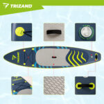 Надувна SUP-дошка Trizand 27786 320 см аксесуари - Зображення 4