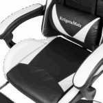 Геймерське Крісло Kruger&amp GX-150 чорно-біле KM0790-BW - Зображення 7