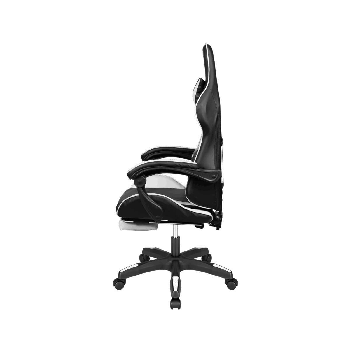 Геймерське Крісло Kruger&amp GX-150 чорно-біле KM0790-BW - Зображення 5