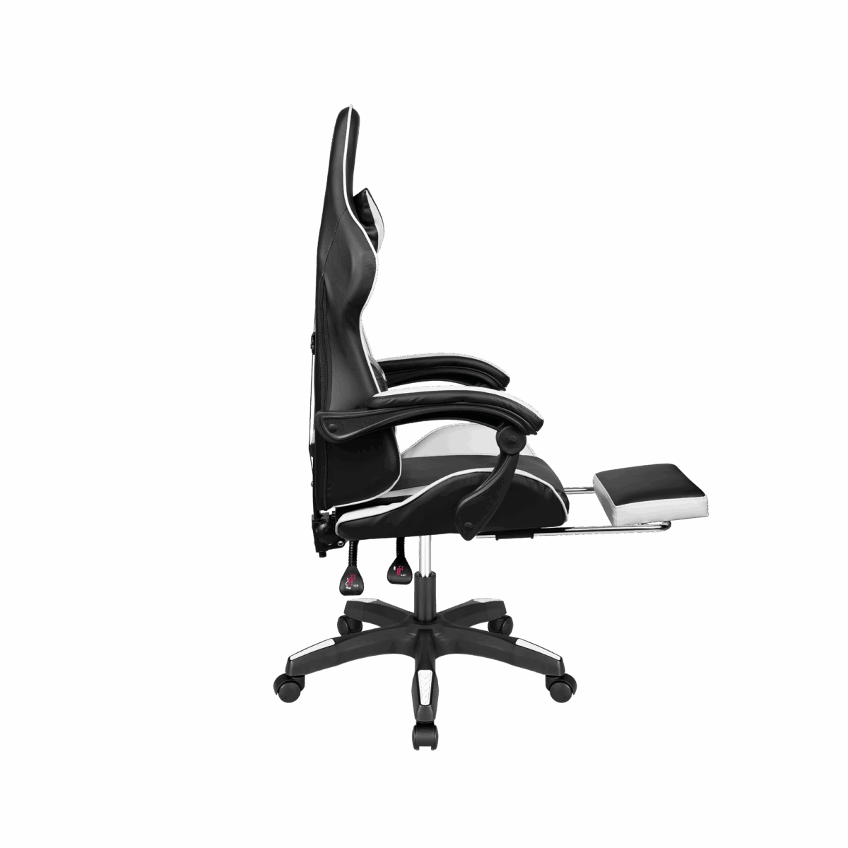 Геймерське Крісло Kruger&amp GX-150 чорно-біле KM0790-BW - Зображення 6