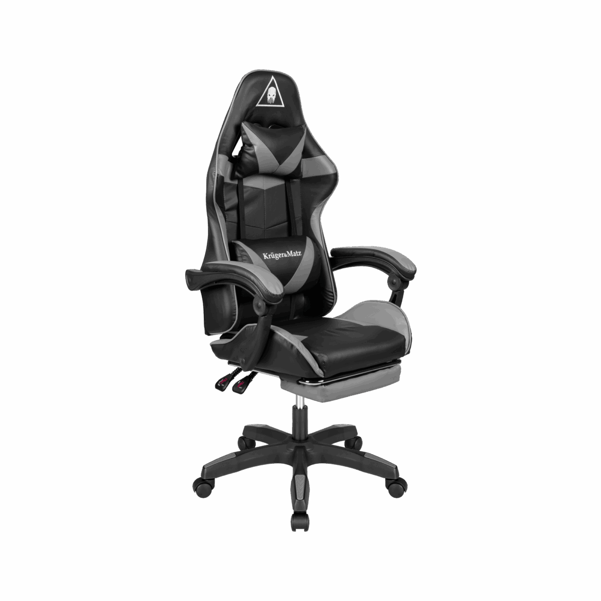 Ігрове Крісло Kruger&amp GX-150 чорно-сірий KM0790-G - Зображення 2