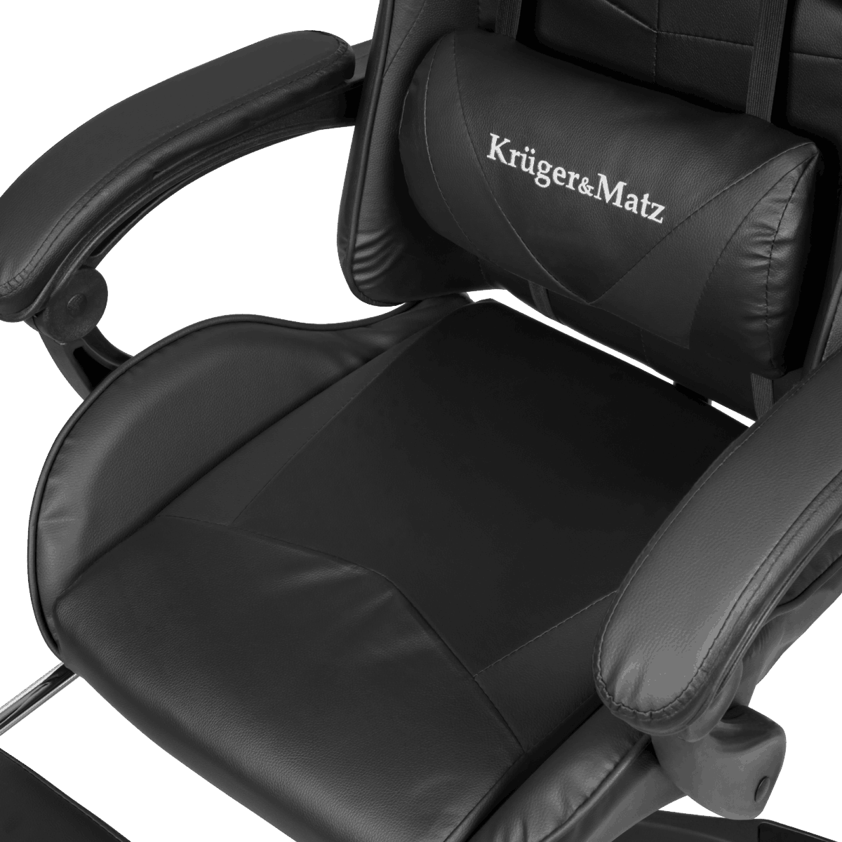 Геймерське Крісло Kruger&amp GX-150 чорний KM0790-B - Зображення 7