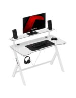 Геймерський ігровий стіл Huzaro Hero 1.9 White